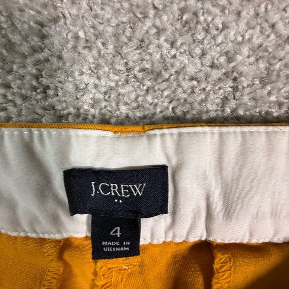 J.Crew Chino Shorts – Size 4 – Pumpkin Halloween Orange Preppy - Picture 2 of 5